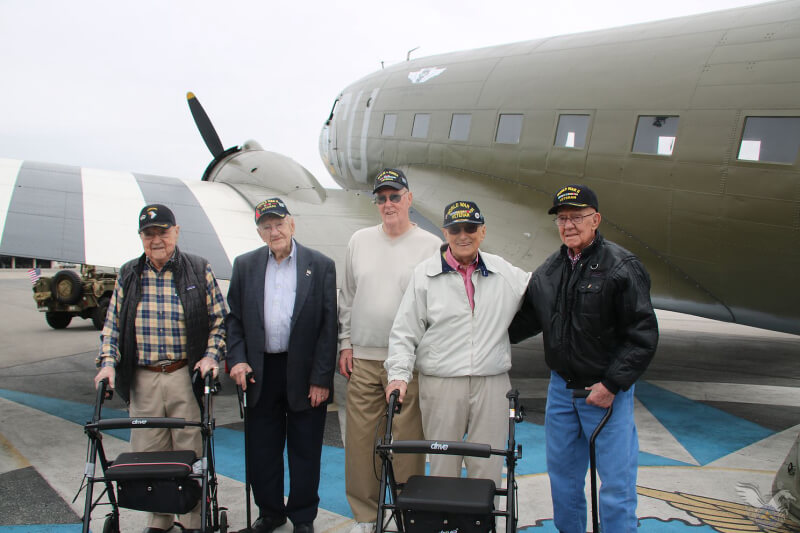 2019 May Bowman Field Flights for WWII Veterans
